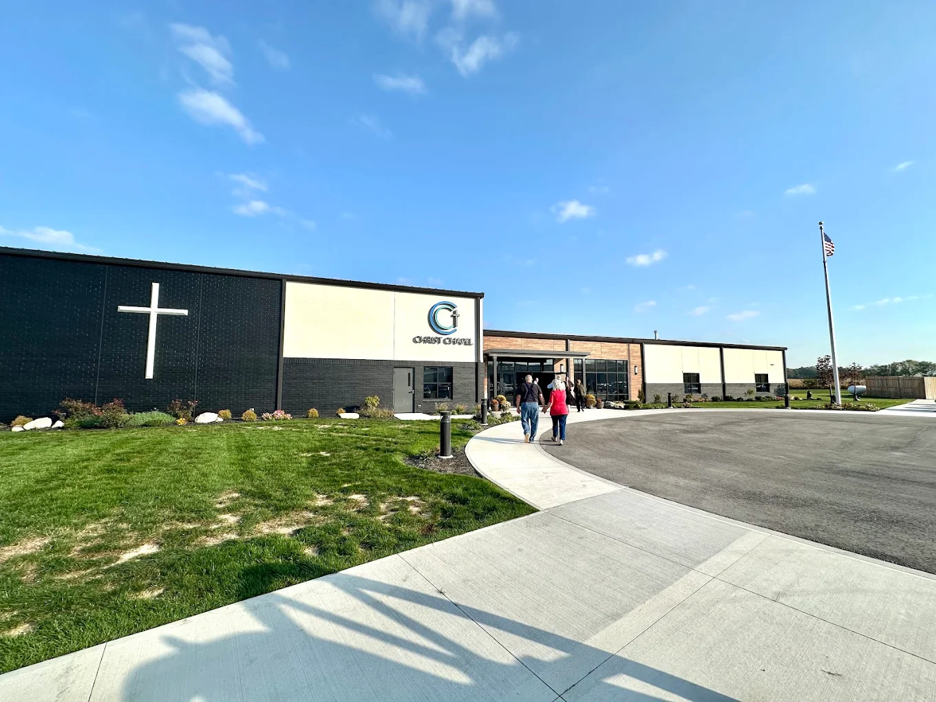 Christ Chapel exterior in Fort Recovery, Ohio.